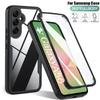360 Full Cover Protection Case For Samsung A56 A36 A26 A16 A55 A54 A35 A25 A15 Galaxy S24 Plus S25 Ultra Shockproof Clear Cases