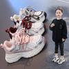 Popular Spring 2025 New Children's Sports Shoes Soft Sole Non-slip Baby Girl Casual Shoes Boys Mesh Single Shoes