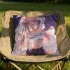 MMisono Mika Anime Cushion Cover Soft Reversible Durable Pillow Cover MultiScene Use for Home Car Daily Comfort