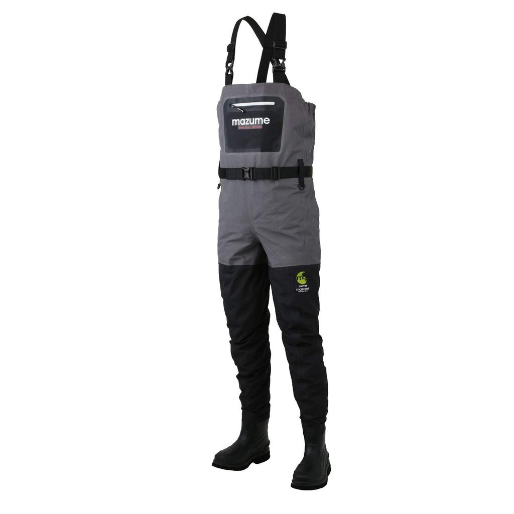 Mazume Boot Foot Waders Charcoal L (Felt Spikes) MZBF-459-02