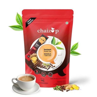 Chaizup Premium 1 Min Instant Masala Tea Premix - 1 кг Поли | Ароматизаторы Масала | Приблизительно. 72 порции | 1 кг