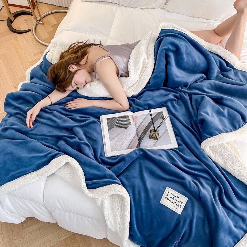 Одеяло из овечьей шерсти Farai: Толстый, теплый пододеяльник, двойной размер, доставка одним куском