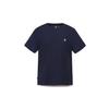 Printed Casual Quick-Dry Lightweight Short Sleeve T-Shirt Men Tops Deep-Sapphire-Blue A66CK-433