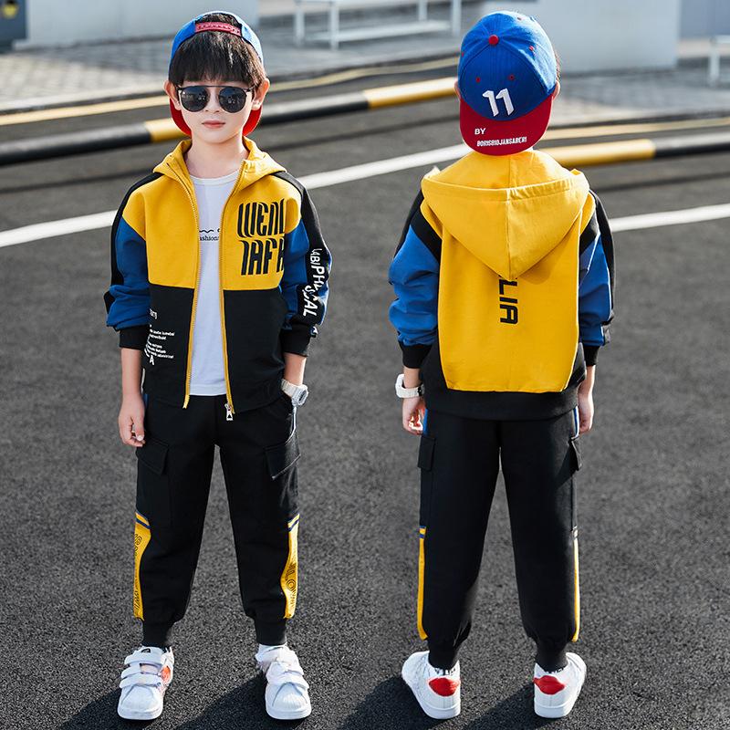Спортивные костюмы для мальчиков весна-осень, стиль вестерн, детские для мальчиков, красивые и модные