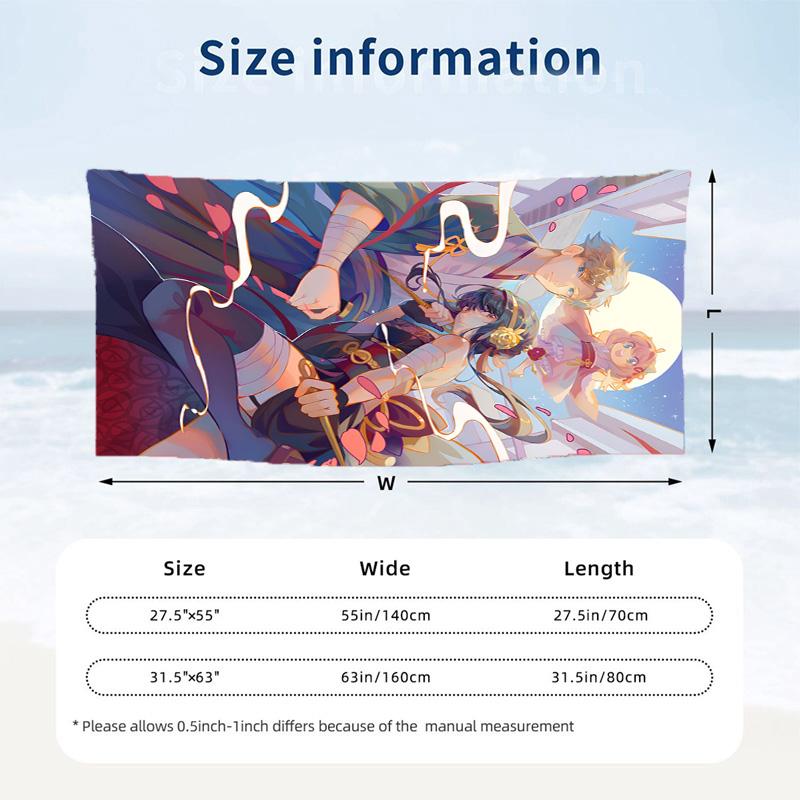 Spy x Family Beach towels also serve as bath towels summer essential a musthave for the outdoors the beach and the pool