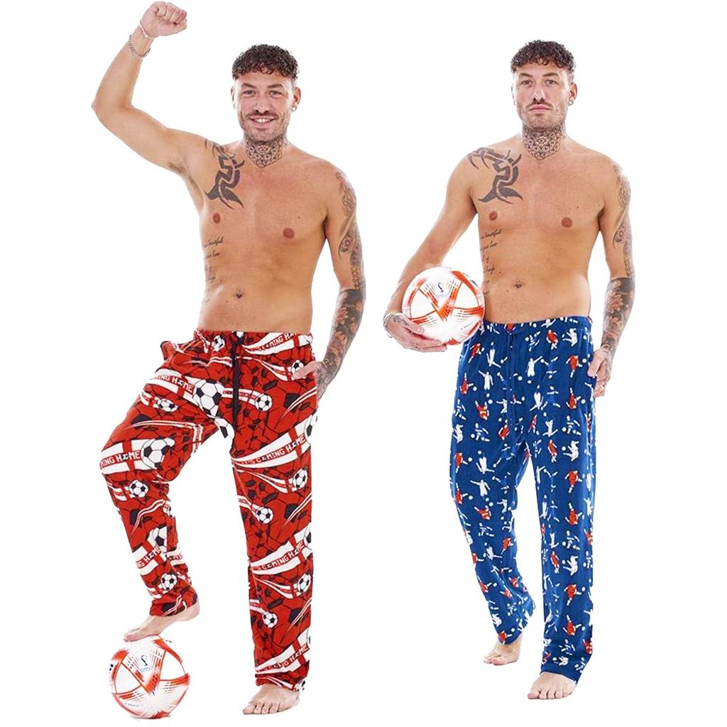England Football Mens It´s Coming Home Lounge Pants (Pack of 2)