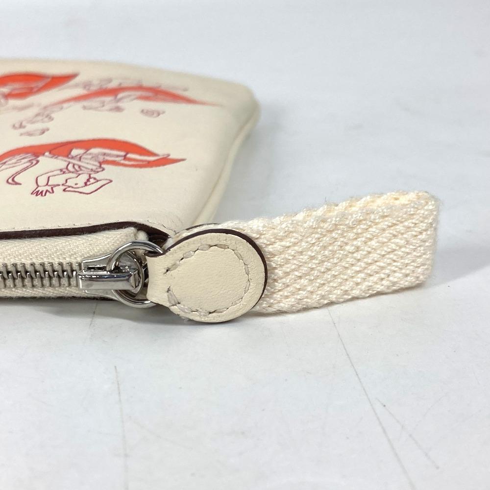 HERMES Carre pocket long Accessory case Flat pouch Bag Clutch bag Pouch