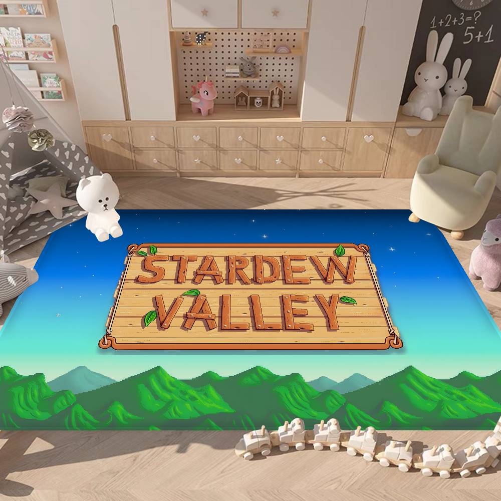 Anime Game Stardew Valley Kitchen Mat Nordic Style Bedroom Living Room Doormat Home Balcony Anti Slip Welcome Rug