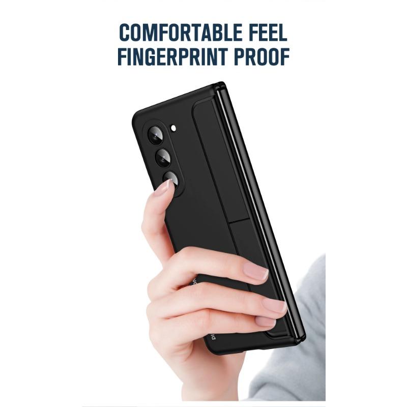 Чехол из жесткого пластика для телефона Samsung Galaxy Z Fold 6 5 4 Fold6 Fold5 Fold4 5G с защитной крышкой для слота для ручки-подставки