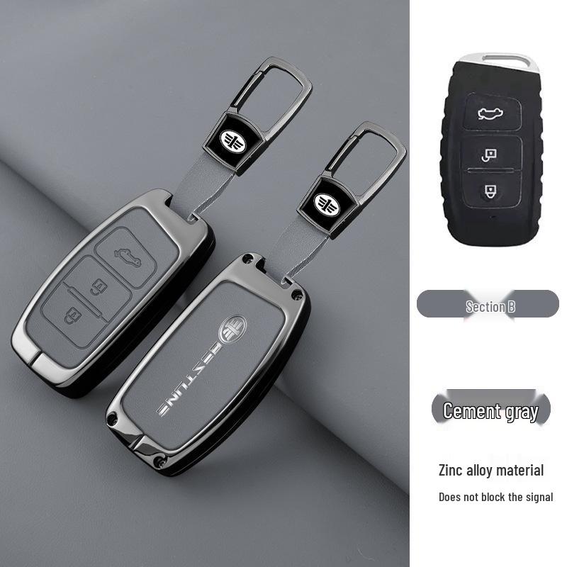 Чехол для ключа FAW Besturn & Senya - Подходит для X40, B50, R7, B70, T99, X80 - Складной корпус для пульта