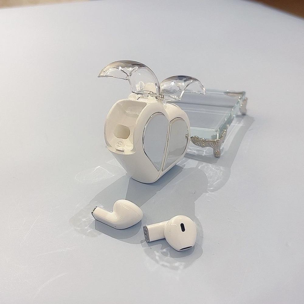 Stereo Bass Deformation Earphones Couple Earphone Heart Shape Headphones Women