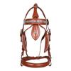 Tan Color Driving Harness Bridle Premium Quality For Horse Size.