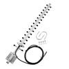 RPSMA Connector 2.4GHz 25dBi Directional Wireless Antenna WiFi Router Outdoor 2M Cable