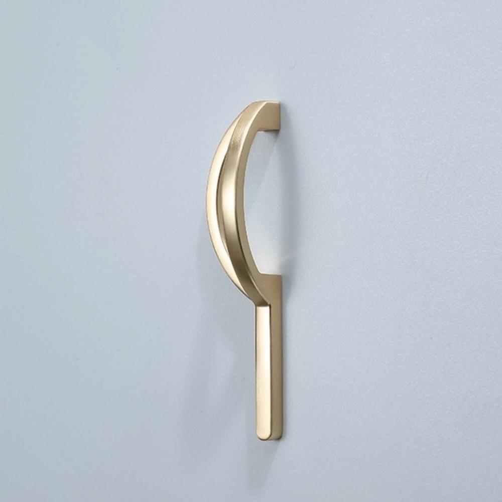 Уникальный Дизайн Линии Золотые Ручки для Шкафа Золотые Удлиненные Ручки Дверцы Комода