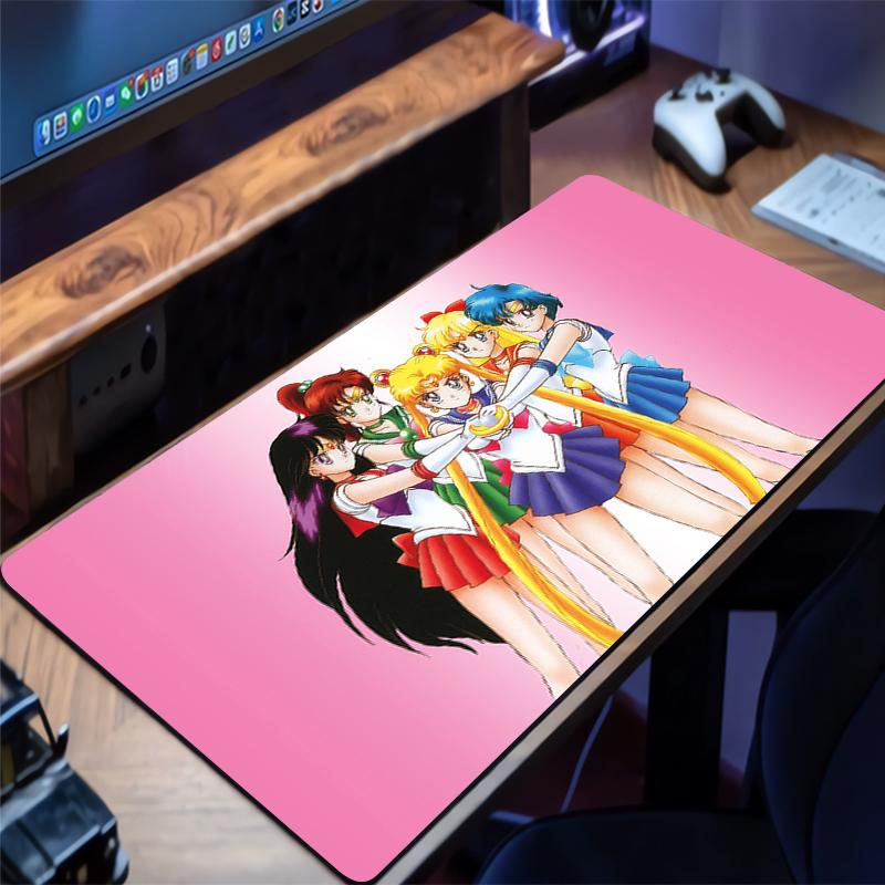 Mouse Pad SSailor Moon Computer Keyboard x Rug Carpet Large Gaming Accessories Mousepad PC Gamer Desk Mat Table Mouse Pads