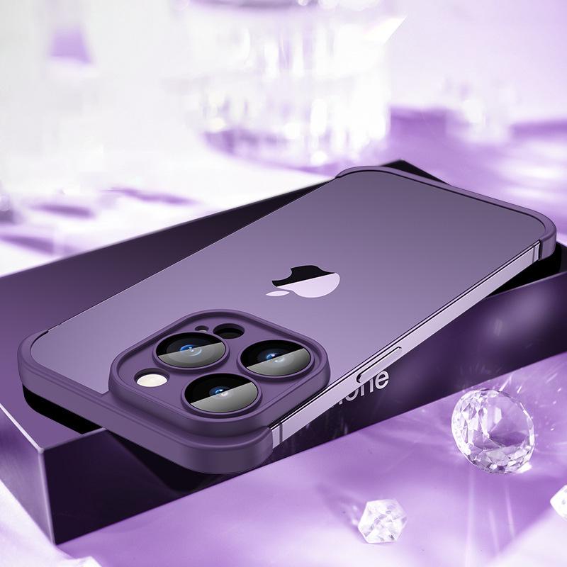 Полностью безрамочный чехол для iPhone 17 Pro: Полуоблегающий, Защита объектива, Ударопрочный