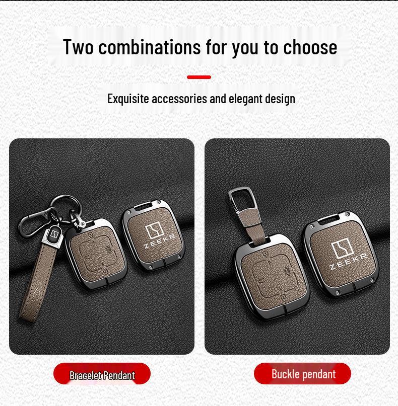 Bluetooth-чехол и брелок-застежка для автомобильного ключа Zeekr 007/001/009 - Новые аксессуары
