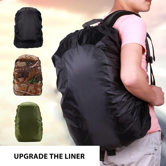 Наружный дождевик для альпинистского рюкзака, водонепроницаемый и пылезащитный рюкзак, однотонный/камуфляжный дождевик
