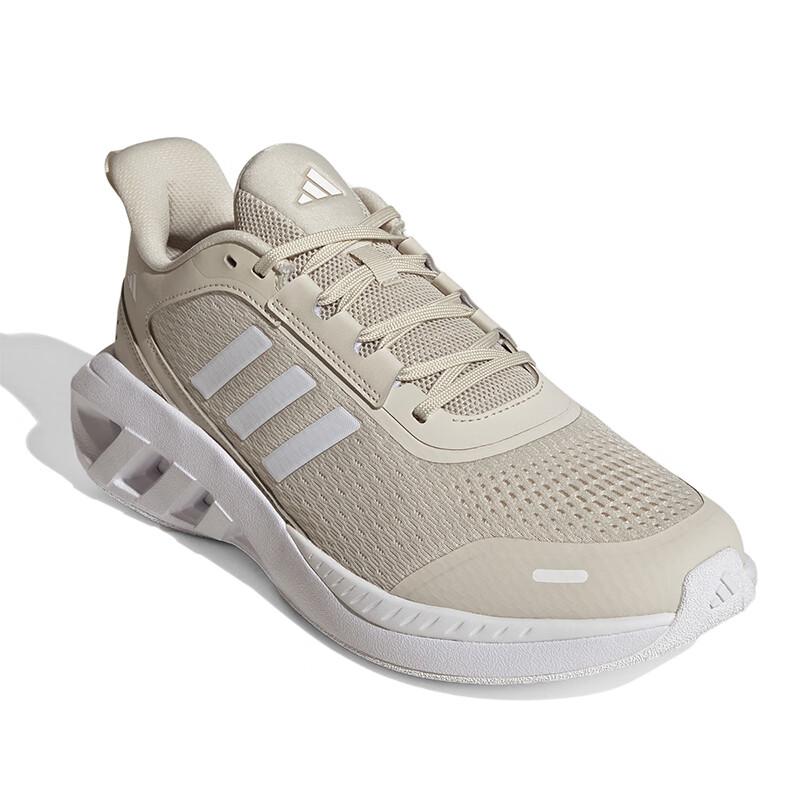 Adidas All Day Power Comfortable Breathable Lightweight Low Top Running Shoes Unisex Sneakers Brown White JQ2238