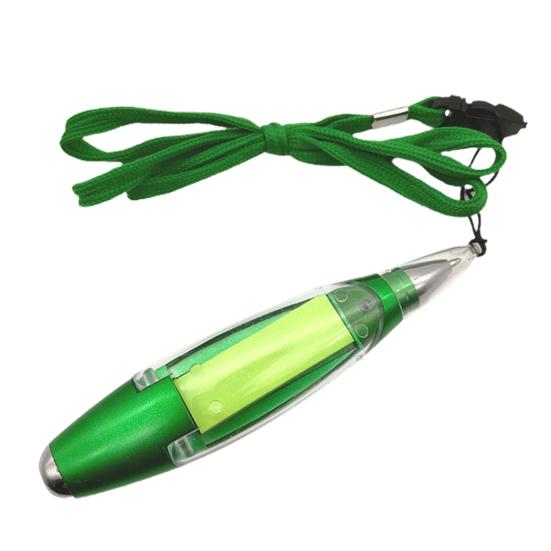 Ball Pen Ergonomic Luminous Plastic Modern Portable Signing Writing Fluently LED Ballpoint School Supplies