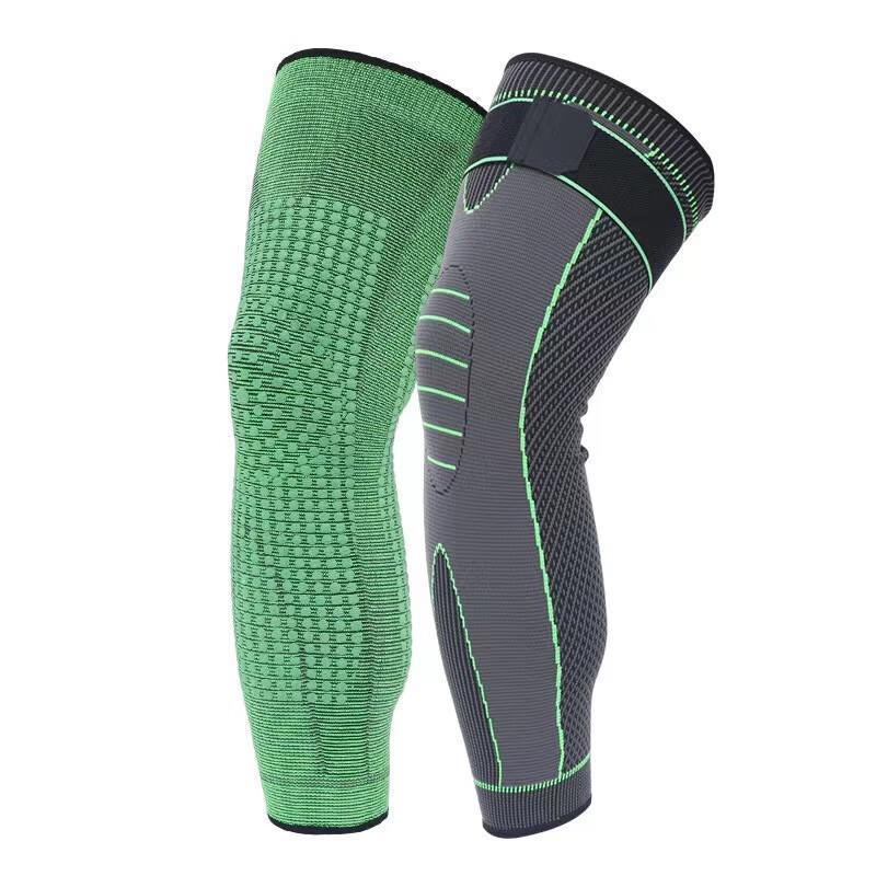 Mugwort Infused Thermal Knee Sleeves with Straps (Pair)