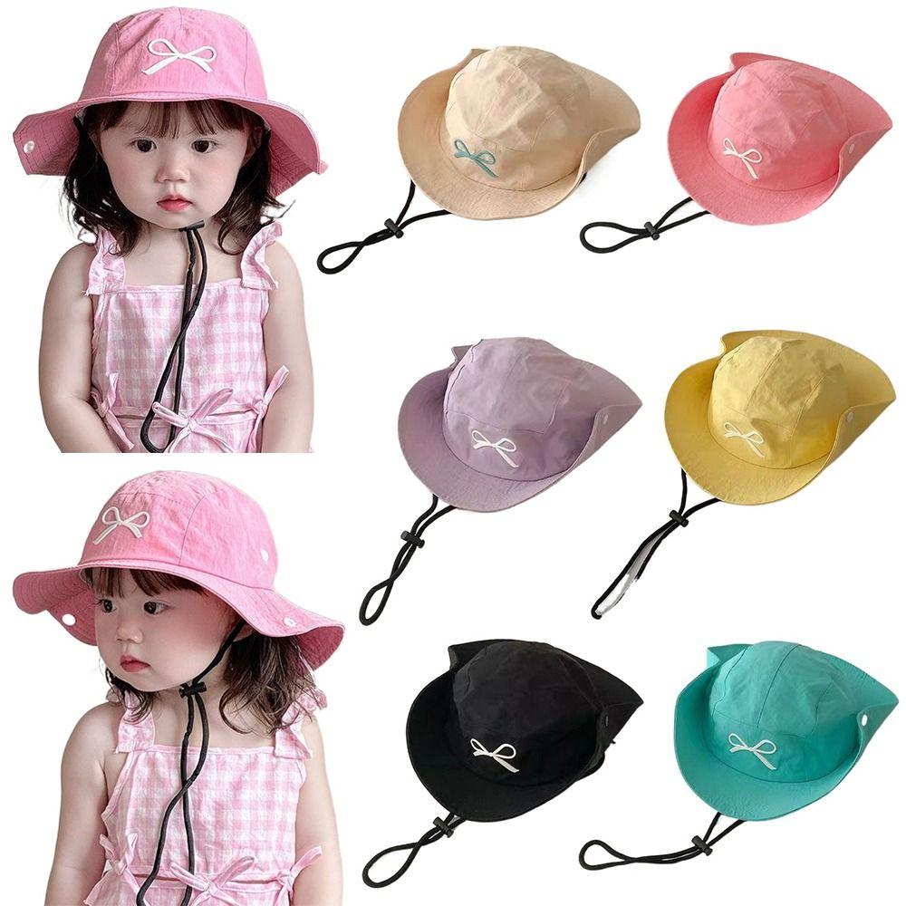 Quick-drying Summer Kid Sunhat Anti-UV Bucket Cap Fashion Children's Fisherman Hat for Girls Boys