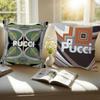 E-Emilio P-Pucci Логотип Мода Чехол на подушку Дюймы Декор в деревенском стиле Домашние декоративные чехлы на подушки для дивана