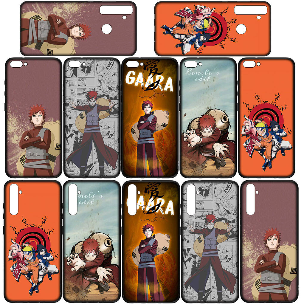 Phone Case for iPhone 17 15 16 Plus X XR Redmi Note 14 12 11 13 Pro Max Huawei P30 P20 Lite Y9 OPPO A60 A40 A80 A18 A16 A54 Gaara Comics Naruto Cover