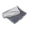 Washable Pet Cushion Air Charcoal with Replacement Cover [OFT] Mat, L, Gray,