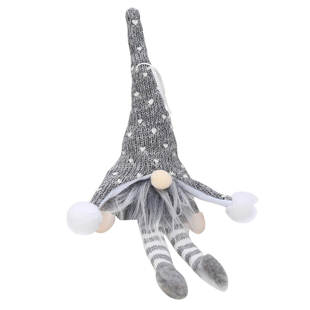 LED Christmas Decoration Doll with Lights for Tree Ornament Powered by Button Battery AG3