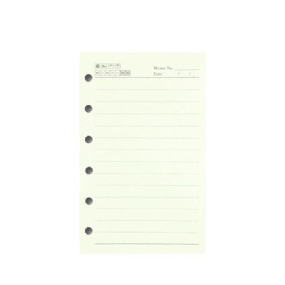 6 отверстий внутренний сменный спиральный скоросшиватель бумага 80 листов тетрадь индекс внутренняя страница офис школьные принадлежности