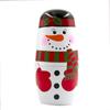Wood Xmas Matryoshka Doll Smooth Christmas Nesting Dolls Cute Snowman Russian Doll  Christmas