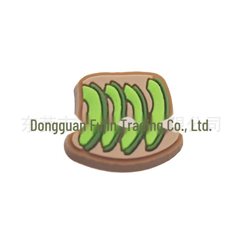 "Flower and Food Series Shoe Charms for Crocs"