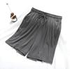 Men's Modal Cotton Sleep Shorts: Lightweight, Loose, Plus Size Casual Beachwear.
