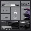 EPOMAKER AULA WIN60 HE Игровая клавиатура с магнитными переключателями с регулируемым срабатыванием, срабатывание 32 г, английская, частота опроса 8000 Гц, SnapKeys, горячая замена для FPS, съемная