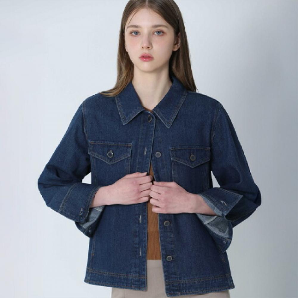 Le Ot cOtton Washing Denim Jacket Size 55 88
