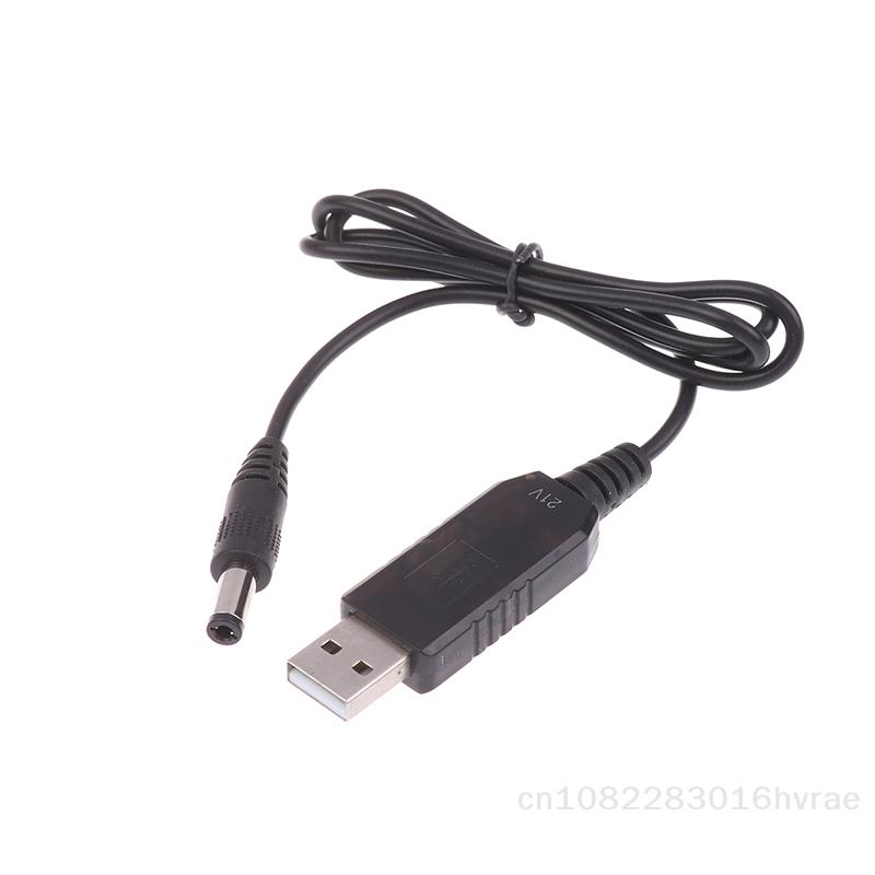 Кабель-усилитель 5 В - 21 В - Кабель-преобразователь USB в DC для литий-ионных аккумуляторных блоков