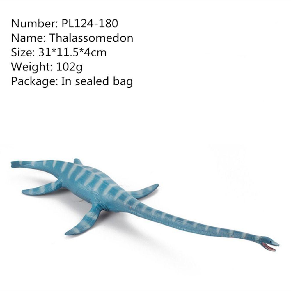 Plesiosaur Prehistoric Biological Model Thalassomedon Dinosaur Realistic Figures  Xmas Gift