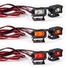 AXSPEED 12/18mm LED Lights Headlights Taillight Night Spotlight for Axial SCX10 TRX4 1/10 RC Crawler Car Upgrade Accessories