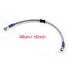40cm/16" M10 Brake Oil Hose Line Banjo Fitting Stainless Steel End
