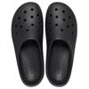 Crocs Модный тренд Простые дырчатые туфли Женские Черные
