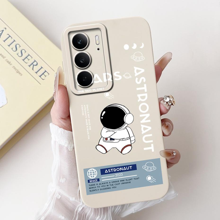 Cartoon Phone Case For Realme C75 C65 4G 2025 Candy Color Soft Silicone Back Cover For Realme C65 C75 Cases Bumpers