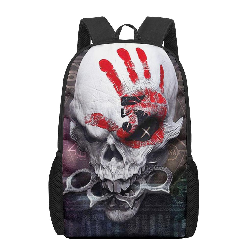 Креативный готический череп с принтом подростков повседневные сумки через плечо для мальчиков и девочек школьные сумки для женщин и мужчин дорожные рюкзаки для ноутбука