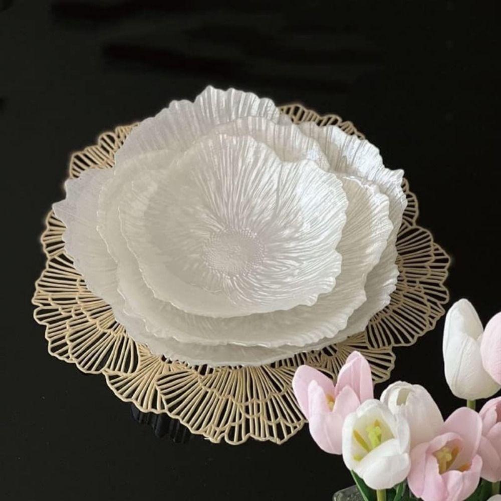 Crystal Glass Art Glass Bowl Versatile Dessert Dish Decorative Fruit Holder  Fruits