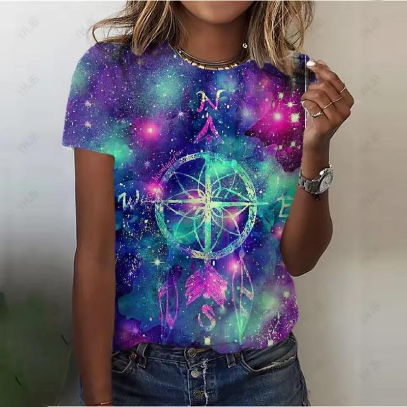 Женская футболка с принтом роз, повседневная, праздничная, с коротким рукавом, модная, с круглым вырезом, летние и весенние футболки Harajuku для девочек