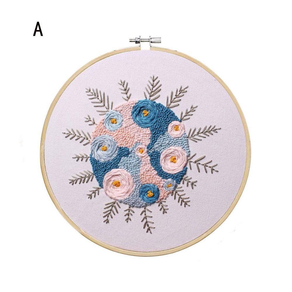 Decor Home Decoration Cross Stitch Kit Set Embroidery Kit Handmade Needle Thread Suit DIY Crafts