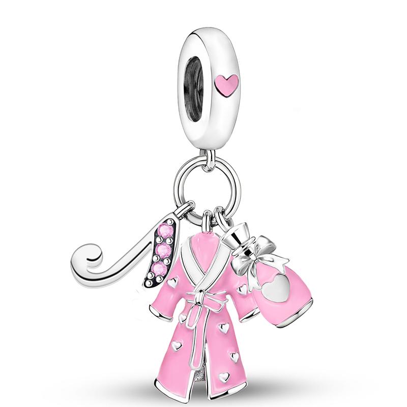 Медно-розовый фен-коала, подвеска-шарм «Оленёнок» для женщин, браслеты «Сделай сам», высококачественная персонализированная изысканная бижутерия