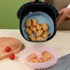 Silicone Air Fryer Pot Baking Tray Pans Fried Chicken Silicone Mold Basket Mat Airfryer Replacement Kitchen Accessories