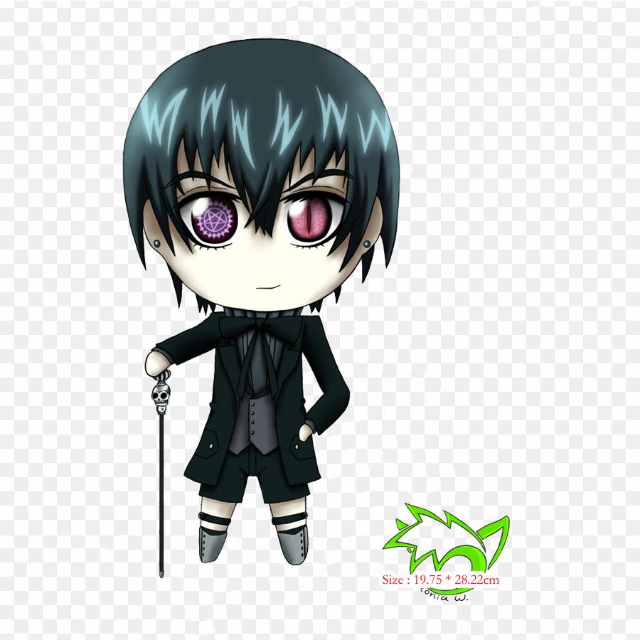 Ciel Phantomhive Chibi Ciel Phantomhive аниме железные нашивки для одежды, наклейки с аппликациями на одежду, термочувствительная нашивка на заказ