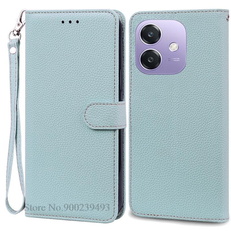 For OPPO A40 Case Flip Leather Wallet Covers For OPPO A40 Case Soft Silicone Book Cover For OPPO A 40 A40M Case Coque Fundas